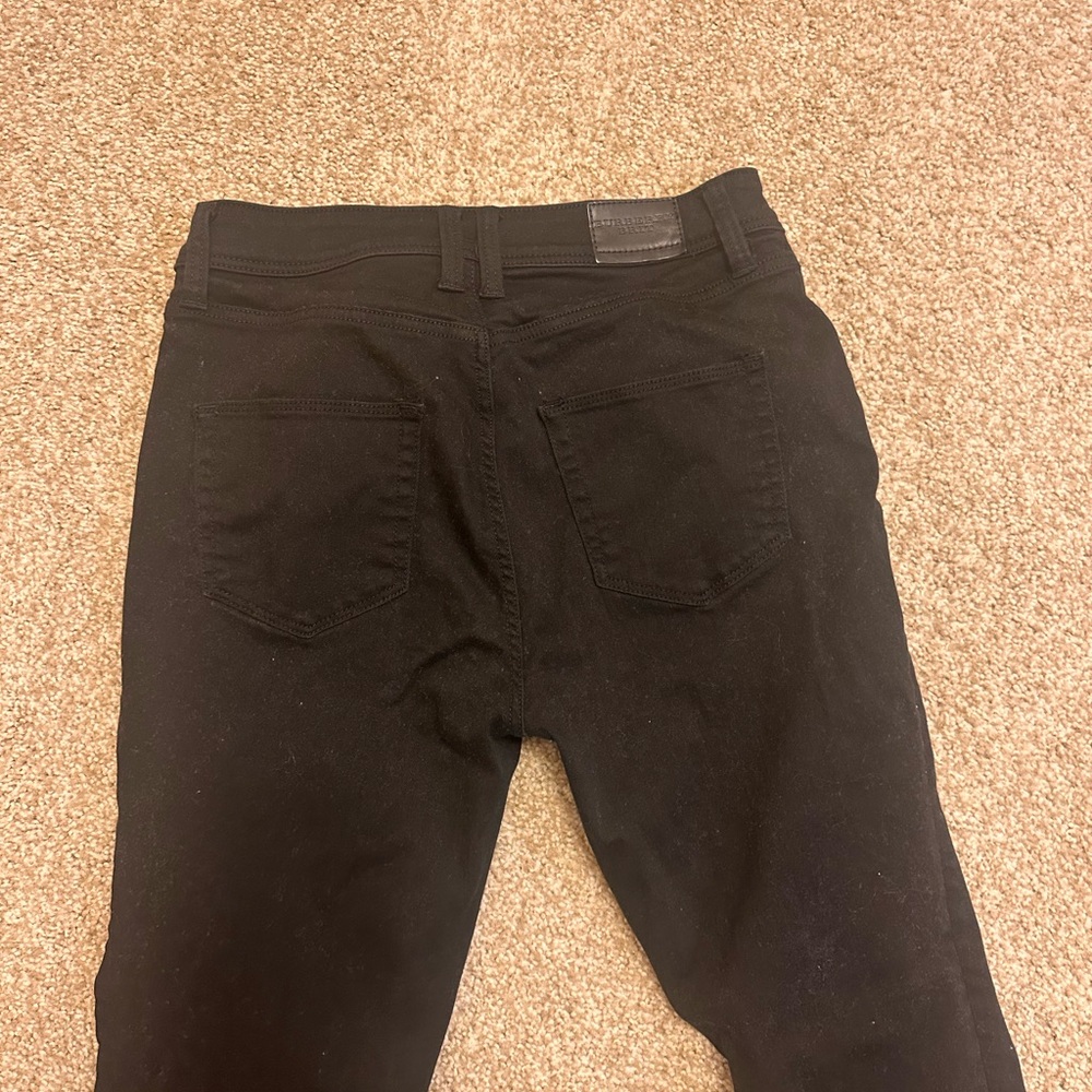 Burberry Brit Women's Black High Rise Skinny Jeans